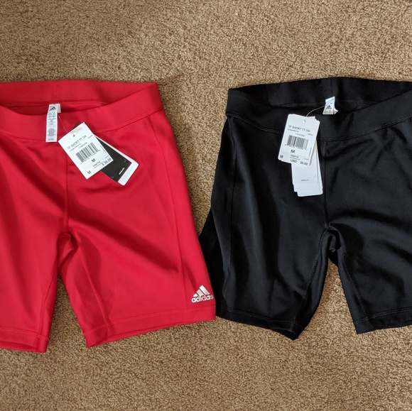 adidas women's techfit 7 compression shorts